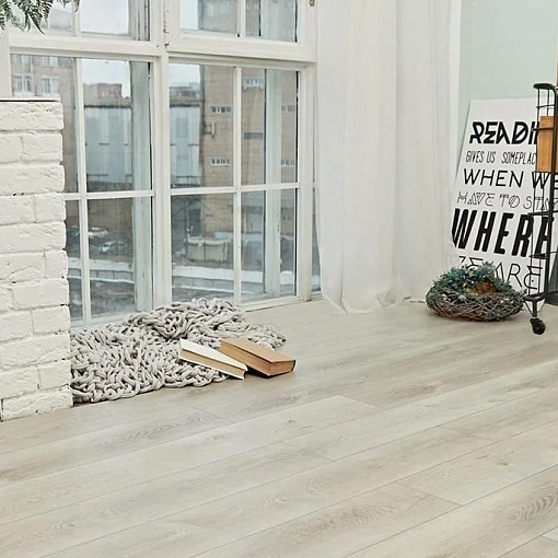 Кварц-винил (ПВХ плитка) Альпайн Флор Премиум XL ABA ЕСО 7-2 Дуб Белая Ночь (Alpine Floor PREMIUM)