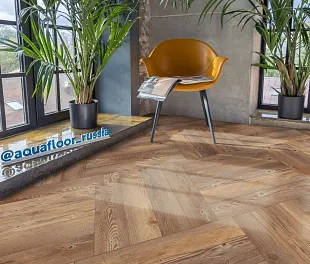 Кварц-винил (ПВХ плитка) Аквафлор Паркет Клеевой AF2509PG (Aquafloor Parquet Glue)