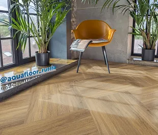 Кварц-винил (ПВХ плитка) Аквафлор Паркет Клеевой AF2504PG (Aquafloor Parquet Glue)