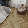 Кварц-винил (ПВХ плитка) КронаФлор Ёлочка 2.0 Дуб Лимож H020 (CronaFloor Herringbone)