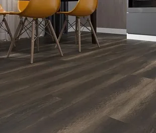 Кварц-винил (ПВХ плитка) Альпайн Флор ИзиЛайн ЛВТ ЕСО 3-13 Орех Тёмный (Alpine Floor LVT EASY LINE) — фото 3