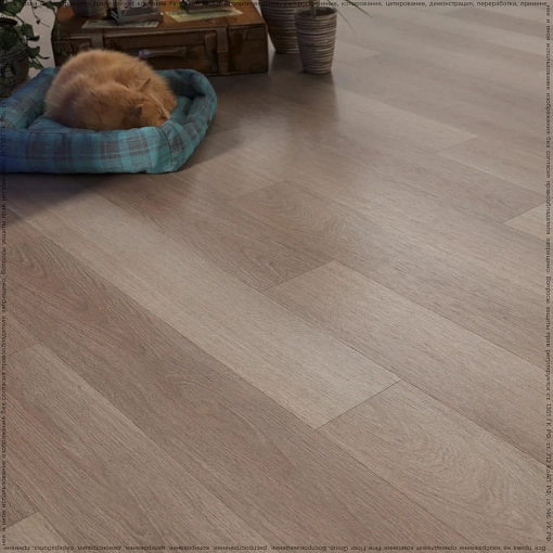 Кварц-винил (ПВХ плитка) Fine Floor Wood Dry Back FF-1433 Дуб Роан