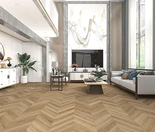 Кварц-винил (ПВХ плитка) ДамиФлор Шеврон DF10-Ch Сен-Клу (Chevron Damy Floor) — фото 5
