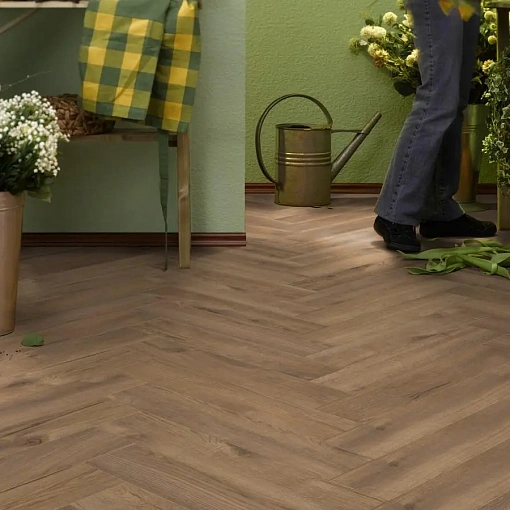 Ламинат Swiss Krono Tex Herringbone Treviso Oak D 4764