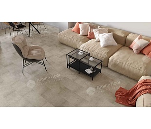 Кварц-винил (ПВХ плитка) Альпайн Флор Светлый Камень ЛВТ ECO-15-14 Зион (Alpine Floor LVT LIGHT STONE)