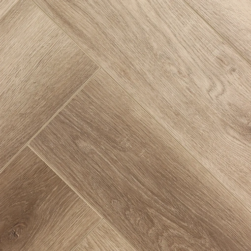 Кварц-винил (ПВХ плитка) КронаФлор Ёлочка 2.0 Дуб Лимож H020 (CronaFloor Herringbone)