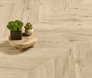 Кварц-винил (ПВХ плитка) Аберхоф Шеврон Дуб Геттисбург 2016 (Aberhof Chevron Oak Gettysburg) — фото 3