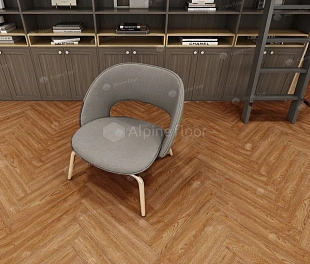 Ламинат Альпайн Флор Ориджинал Ёлочка 12 мм Дуб Венето (Alpine Floor Original Herringbone)