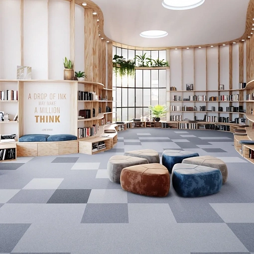 Ковровая плитка Ай Ви Си Груп Арт Интервеншн Креатив Спарк 569 (IVC Group Creative Spark Art Intervention)