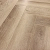 Кварц-винил (ПВХ плитка) КронаФлор Ёлочка 2.0 Дуб Лимож H020 (CronaFloor Herringbone)