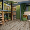 Кварц-винил (ПВХ плитка) ДамиФлор Фэмили 1508-1 Дуб Лофт (Family Damy Floor)