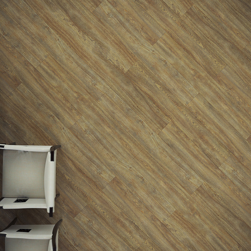 Кварц-винил (ПВХ плитка) Fine Floor Wood Dry Back FF-1407 Дуб Карлин