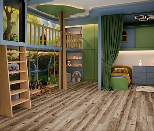 Кварц-винил (ПВХ плитка) ДамиФлор Фэмили JC8271-7 Дуб Изысканный (Family Damy Floor) — фото 3