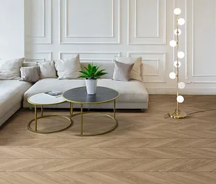 Кварц-винил (ПВХ плитка) Аберхоф Шеврон Дуб Вердун 2165 (Aberhof Chevron Oak Verdun) — фото 2