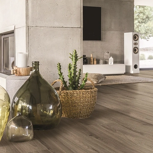 Пробковое покрытие Викандерс Вуд Резист Эко FDYM001 Кварц Дуб (Wicanders Wood Resist Eco Quartz Oak)