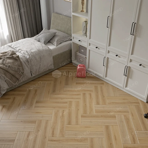 Кварц-винил (ПВХ плитка) Норланд Лагом Паркет Вариг 1033-7 (Norland Lagom Parquet Varig)