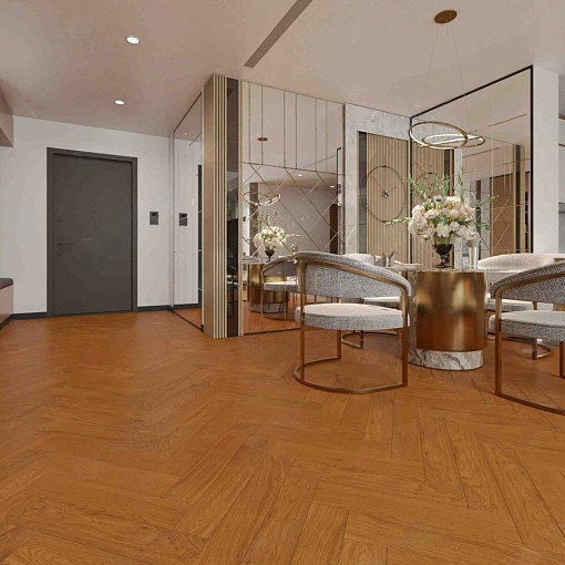 Инженерная доска Альпайн Флор Кастл Дуб Имбирный (Alpine Floor Castle)