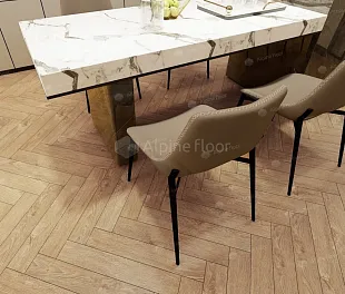 Ламинат Альпайн Флор Ориджинал Ёлочка 12 мм Дуб Тироль (Alpine Floor Original Herringbone)