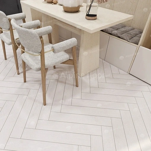 Ламинат Альпайн Флор Ориджинал Ёлочка 12 мм Дуб Апулия (Alpine Floor Original Herringbone)