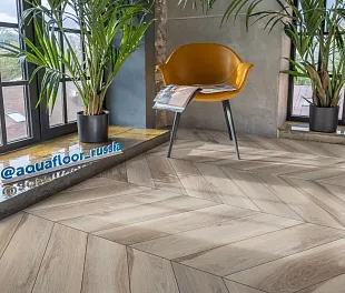 Кварц-винил (ПВХ плитка) Аквафлор Паркет Шеврон Клеевой AF2551PGCh (Aquafloor Parquet Chevron Glue)