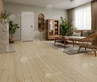 Кварц-винил (ПВХ плитка) Альпайн Флор Гранд Секвойя Виладж Камфора (Alpine floor Village Grand Sequoia)