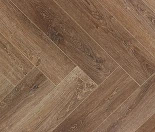 Кварц-винил (ПВХ плитка) КронаФлор Ёлочка 4V Дуб Тулуза H001 (CronaFloor Herringbone) — фото 3