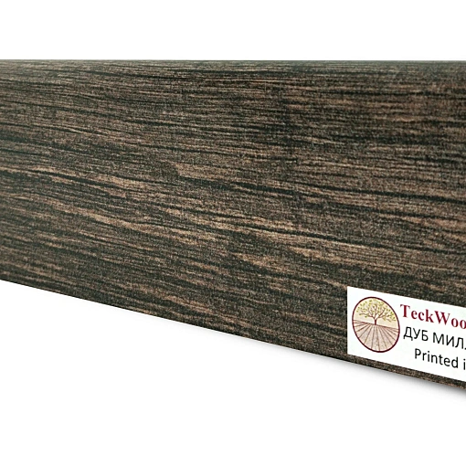 Плинтус Теквуд Дуб Миллениум (75*16) (Teckwood)