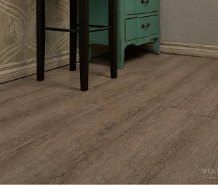 Кварц-винил (ПВХ плитка) СПС Винилам Керамо Вуд 4,5 мм 10128 Дуб Шале (SPC Vinilam Ceramo Wood) — фото 5