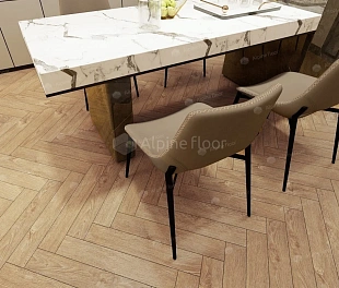 Ламинат Альпайн Флор Ориджинал Ёлочка 12 мм Дуб Тироль (Alpine Floor Original Herringbone)