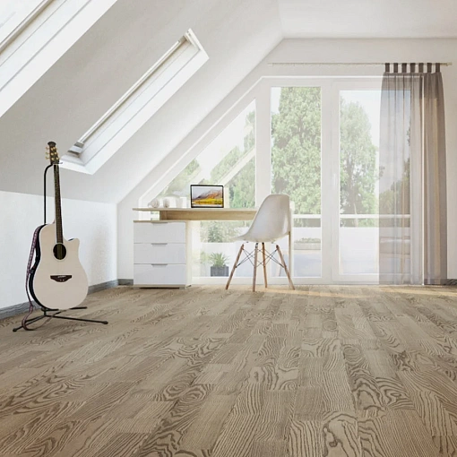 Паркетная доска Поларвуд Космос Ясень Сатурн Масло 3S (Polarwood Space Saturn Oiled)