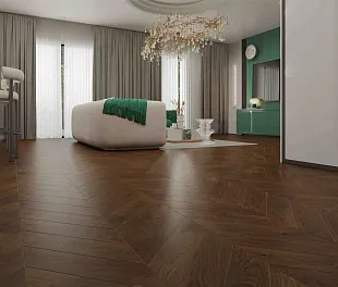 Инженерная доска Альпайн Флор Шато Дуб Тобакко (Alpine Floor Chateau) — фото 3