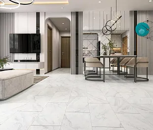 Кварц-винил (ПВХ плитка) Альпайн Флор Светлый Камень ЛВТ ЕСО 15-4 Вердон (Alpine Floor LIGHT STONE LVT)