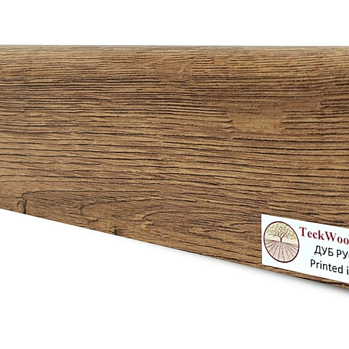 Плинтус Теквуд Дуб Рустик (75*16) (Teckwood)