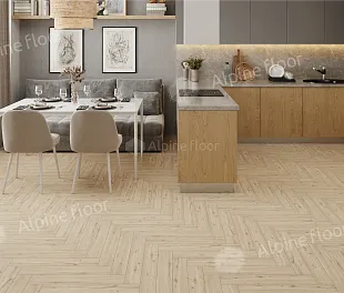 Ламинат Альпайн Флор Ориджинал Ёлочка 12 Про Дуб Лион (Alpine Floor Original Herringbone Pro)