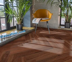 Кварц-винил (ПВХ плитка) Аквафлор Паркет Клеевой AF2519PG (Aquafloor Parquet Glue)