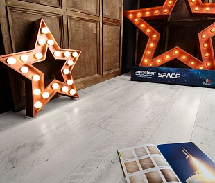 Кварц-винил (ПВХ плитка) Aquafloor Space AF4002SPC