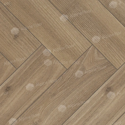 Ламинат Альпайн Флор Ориджинал Ёлочка 12 мм Дуб Венето (Alpine Floor Original Herringbone)