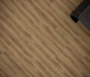 Кварц-винил (ПВХ плитка) ФайнФлор Вуд клеевой FF-1412 Дуб Динан (Wood Dry Back Fine Floor)