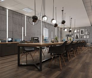 Кварц-винил (ПВХ плитка) Альпайн Флор ИзиЛайн ЛВТ ЕСО 3-43 ДУБ ЛЕВИТАН (Alpine Floor LVT EASY LINE) — фото 2