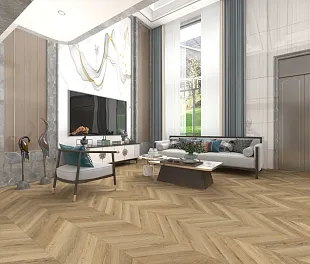Кварц-винил (ПВХ плитка) ДамиФлор Шеврон DF10-Ch Сен-Клу (Chevron Damy Floor) — фото 2