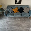 Кварц-винил (ПВХ плитка) LVT Vinilam Ceramo Glue Stone XXL 2,5 мм 71614 Цемент Светлый Клеевой