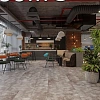 Кварц-винил (ПВХ плитка) КронаФлор 4V Камень 4мм Торнадо Дымчатый BD-1790-10 (CronaFloor Stone)